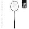 Yonex GR 303i Black Aluminium Badminton Racquet with Full Cover(Made in India)