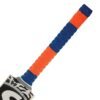 SG Players Bat Grip | Orange blue | Textured | Men & Boys | Soft Feel | Shock Absorption | Single Grip | Improved Control & Comfort