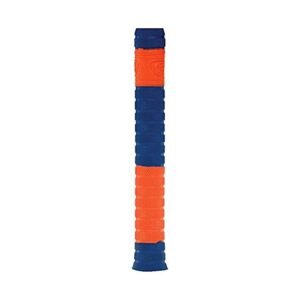 SG Players Bat Grip | Orange blue | Textured | Men & Boys | Soft Feel | Shock Absorption | Single Grip | Improved Control & Comfort
