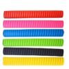 Toyshine® Rubber Cricket Bat Grips - Shock Absorbent, Extra Cushioning, Soft Feel, Lightweight & Durable – Pack of 6 (Multicolor, Textured Grip)