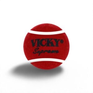 Vicky Maroon Tennis/Cricket Ball Heavy Multipurposeful Design & Durable Rubber Built Ideally Designed for Sports Enthusiasts or Trainees- Pack of 6