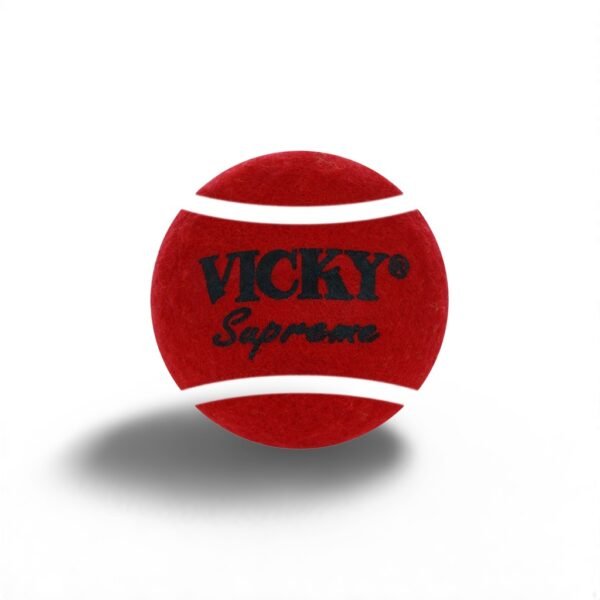 Vicky Maroon Tennis/Cricket Ball Heavy Multipurposeful Design & Durable Rubber Built Ideally Designed for Sports Enthusiasts or Trainees- Pack of 6