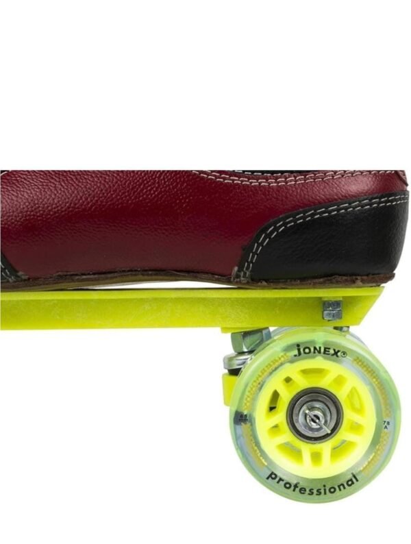 Jonex JJ Fix Body Speed Wheel Quad Shoe Skates Profesional For Kids With Free Bag 11 Size Uk (18.4 CM) (MYC) (11),Black