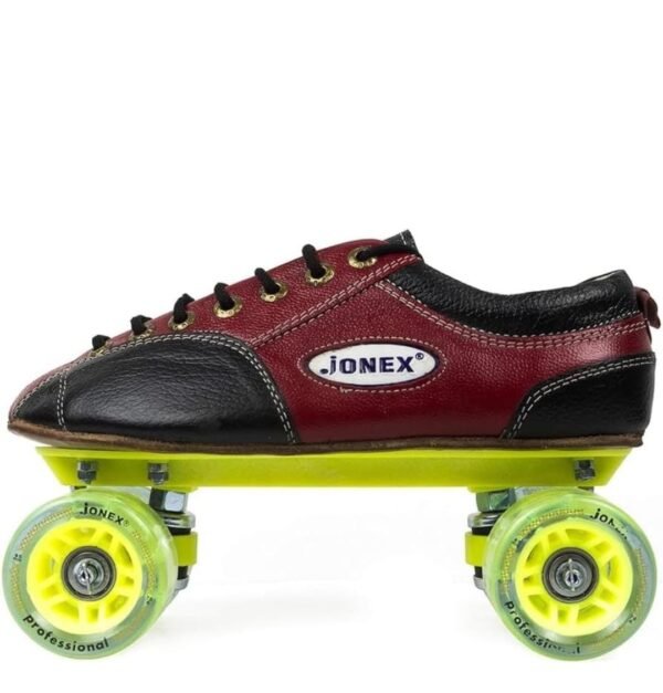 Jonex JJ Fix Body Speed Wheel Quad Shoe Skates Profesional For Kids With Free Bag 11 Size Uk (18.4 CM) (MYC) (11),Black