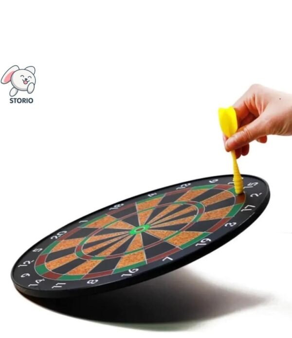 Storio Premium Magnetic Dart Board with 4 Darts - Fun Indoor and Outdoor Dart Game Set Toys for All Ages Kids, Boys and Girls - 15 Inch #1 Best Seller in Target Games & Darts