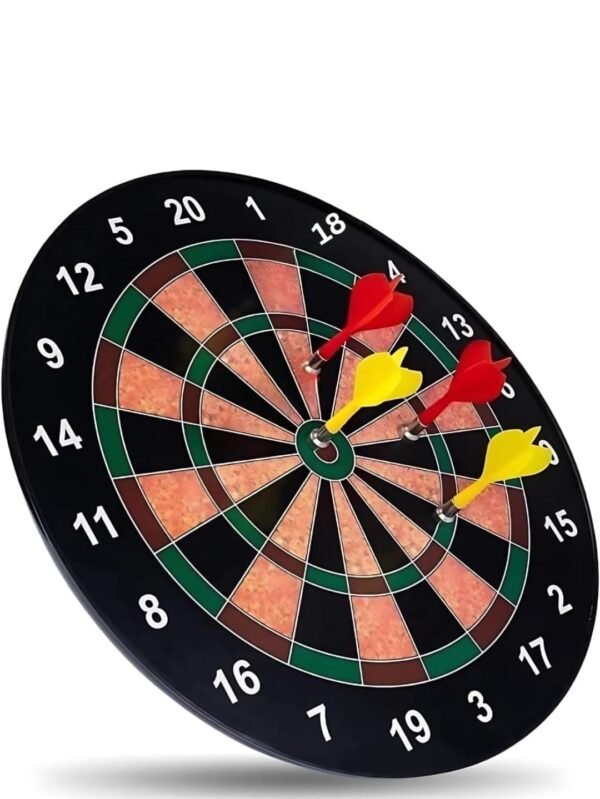 Storio Premium Magnetic Dart Board with 4 Darts - Fun Indoor and Outdoor Dart Game Set Toys for All Ages Kids, Boys and Girls - 15 Inch #1 Best Seller in Target Games & Darts
