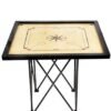 KNG SPORTS I Foldable Height Adjustable Carrom Stand Professional Easy Fold Hydraulic Quality for Carom Board